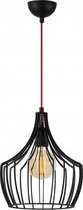 Moderne hanglamp zwart staal 27 cm - Sarnia