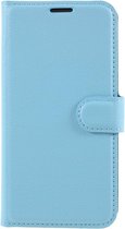 Book Case - iPhone 12 / 12 Pro Hoesje - Lichtblauw