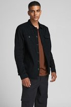 Jack & Jones Overhemd Jcoben Classic Overshirt Ls Sn 12192533 Black Mannen Maat - XL