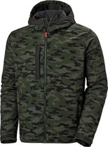 Helly Hansen Kensington Hooded Softshell 74230 - Mannen - Groen/Camo - L