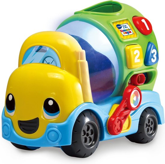 Kampioenschap Wees Ru VTech Baby Kleur & Mix Cementwagen - Speelfiguur - Auto Speelgoed Kinderen  | bol.com
