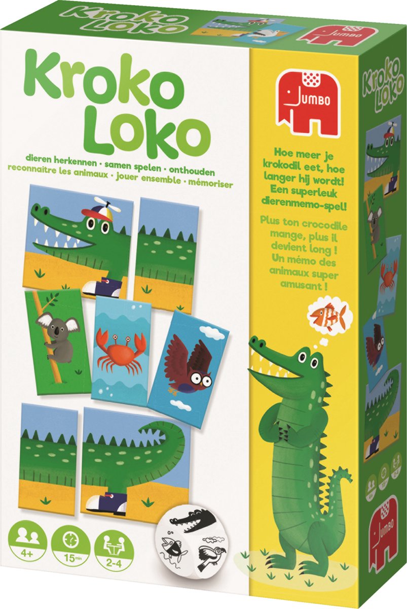 Jumbo - Kroko Loko- Nederlandstalig Kinderspel — afbeelding 9