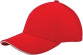 Niltons Pet Heavy Brushed 58 Cm Katoen Rood/wit One-size