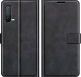 Deluxe Book Case - OnePlus Nord CE 5G Hoesje - Zwart