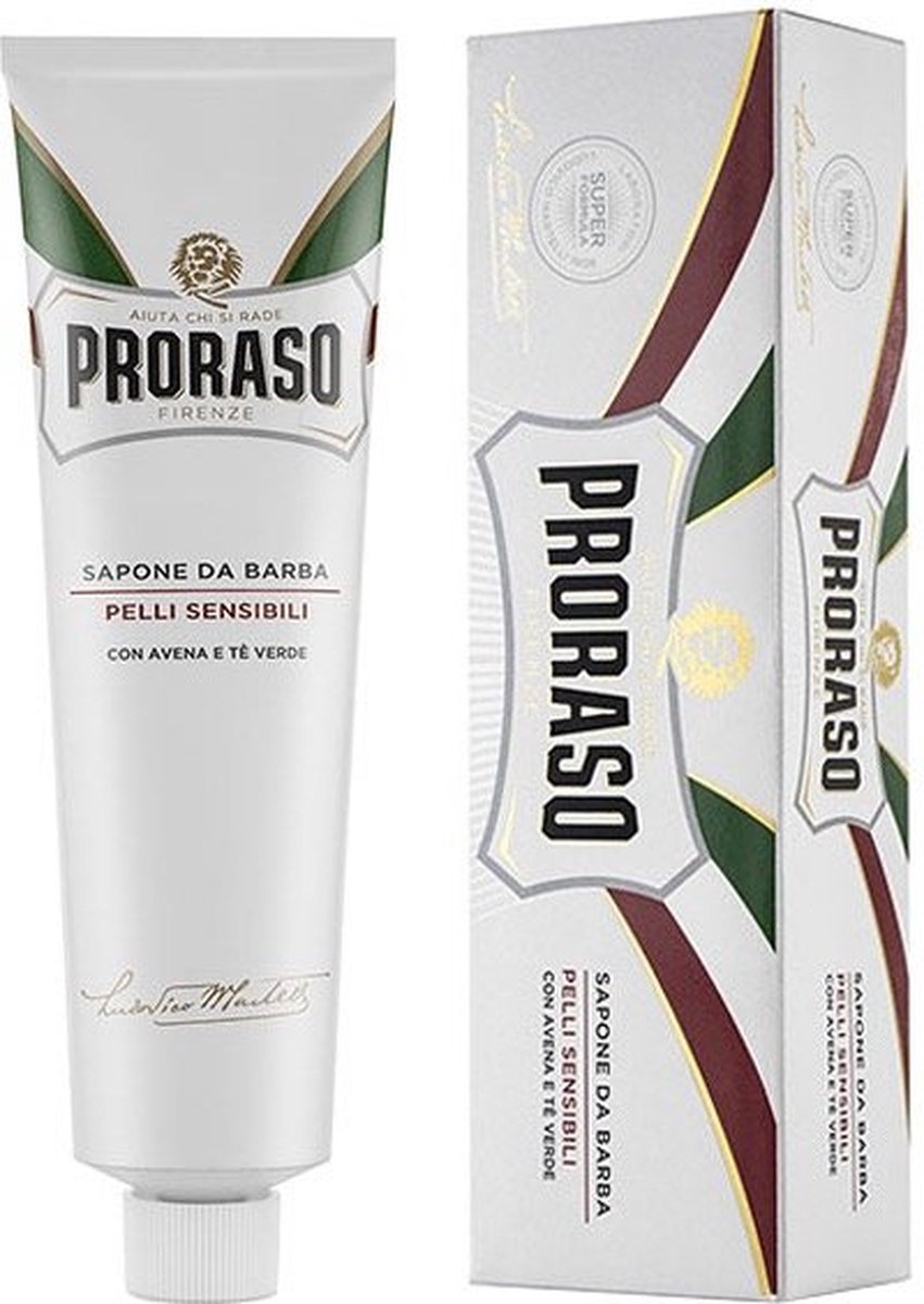 Goedkoopste Proraso White Shaving Cream 150 ml.