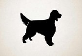 Silhouette hond - Gordon Setter - Gordon Setter - XS - 25x29cm - Zwart - wanddecoratie