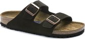 Birkenstock Arizona SFB slippers bruin Nubuck - Heren - Maat 43