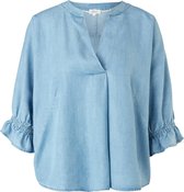 S.oliver blouse Blauw Denim-L