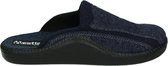 Westland MONACO 246 - Volwassenen Heren pantoffels - Kleur: Blauw - Maat: 44