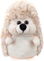 pluchen knuffel Egel staand 14 cm junior cr√®me