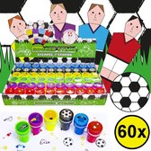 Decopatent® Uitdeelcadeaus 60 STUKS Voetballers Stempels - Traktatie Uitdeelcadeautjes voor kinderen - Speelgoed Traktaties