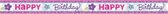 feestslinger meisjes roze 762 cm meter