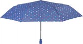 mini-paraplu Stippen 99 cm polyester blauw