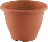 bloempot Decor 1,8 liter 18 cm bruin