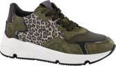 limelight girl Groene suède chunky sneaker - Maat 30