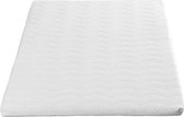 Aloe Vera - Tweepersoons Topmatras - Nasa traagschuim - 6 cm - 140x210/7