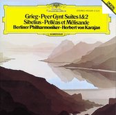 Berliner Philharmoniker, Herbert Von Karajan - Grieg: Peer Gynt Suites / Sibelius: Pelléas Et Mél (CD)
