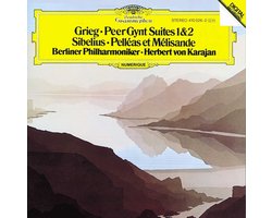Berliner Philharmoniker, Herbert Von Karajan - Grieg: Peer Gynt Suites / Sibelius: Pelléas Et Mél (CD)