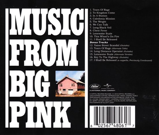 The Band - Music From The Big Pink (CD) (50th Anniversary Edition)