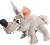 Flamingo Canvas Hyena Met Squeaker  - 29 X 6 X 17Cm