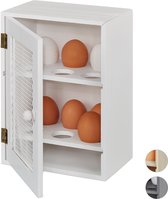 KitchenCraft Living Nostalgia Kleine Draadmand voor Keuken, Badkamer, Aanrecht of Aan de Muur, 12 x 15,5 x 19 Centimeter