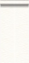 Origin behang strepen van zebra wit - 346811 - 53 cm x 10,05 m