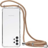 Mobiparts Lanyard Case Samsung Galaxy A32 5G (2021) Nude Cord