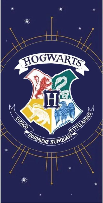 Harry Potter Strandlaken Poudlard - 75 x 150 cm - Katoen