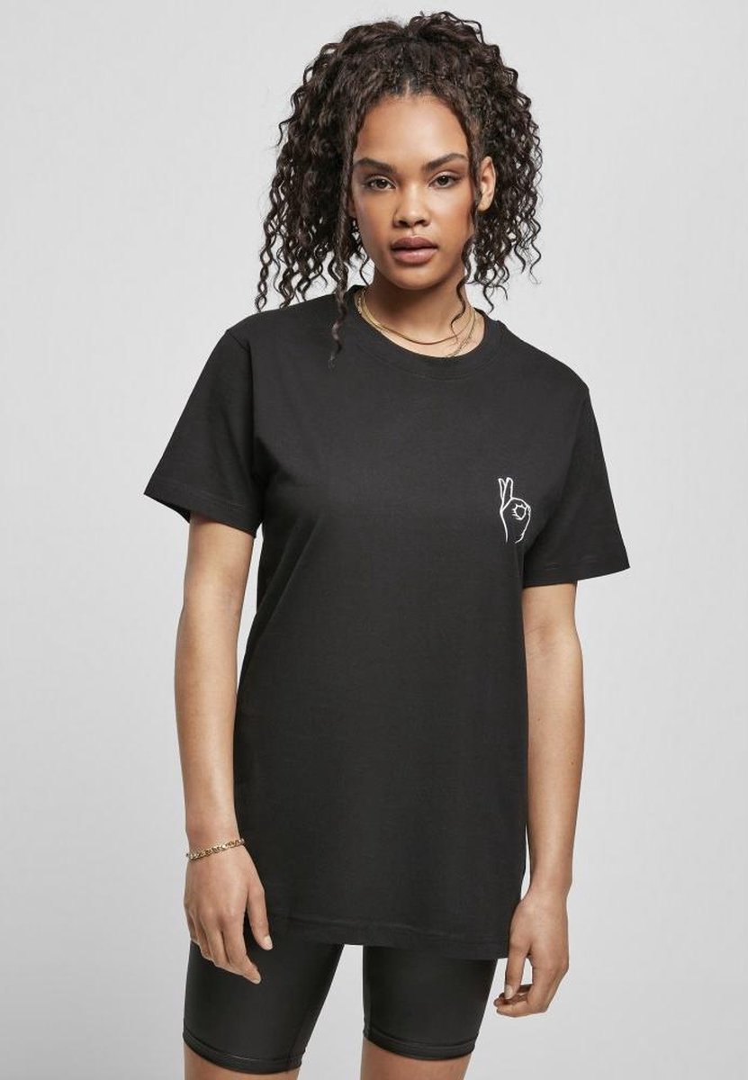 Mister Tee Easy Ladies Tshirt XS Zwart