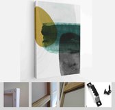 Set of creative minimalist hand painted illustrations for wall decoration, postcard or brochure cover design - Modern Art Canvas - Vertical - 1564896343 - 40-30 Vertical