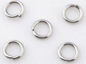Buigring 6 mm RVS 30 stuks