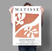 Henri Matisse Leaf Sketch Poster Art Print 55x80cm Multi-color