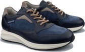 Mephisto DAVIS Comfortabele heren sneaker - Marineblauw - Maat 43