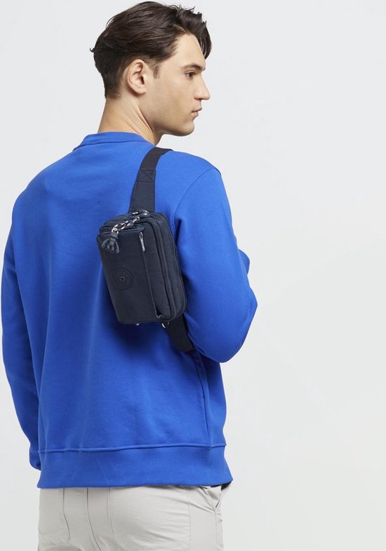 kipling Sac à épaule bandoulière Sac banane Basic Abanu Multi Convertible Crossbody Black Noir