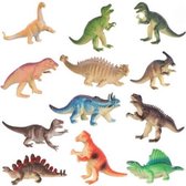 Ariko Set van 12 stoere Dino's - Dinosaurussen - Dinosaurus