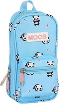 Etui Moos Cat Forest Panda Licht Blauw (33 Onderdelen)