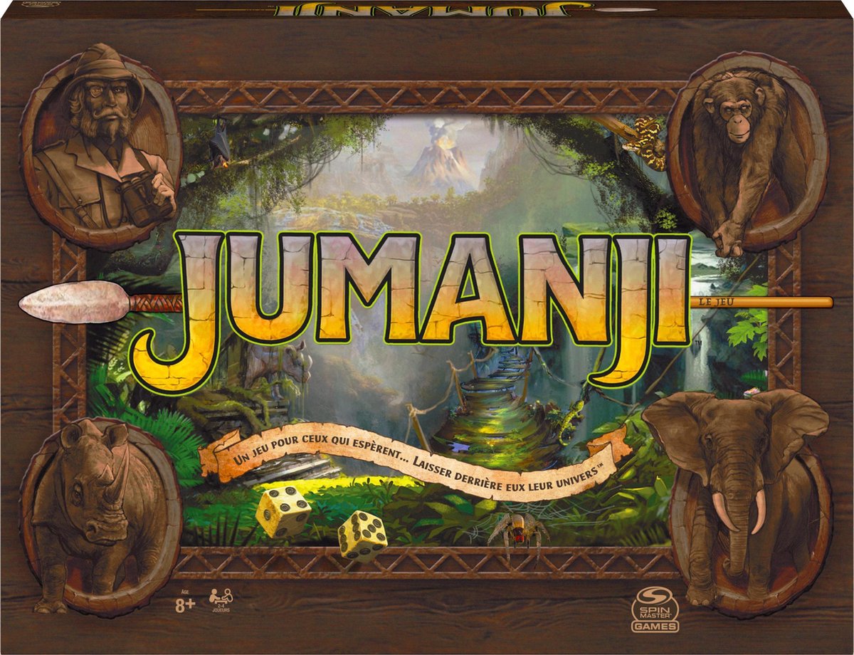 Spin Master Bordspel Spin Master Jumanji (Frans) (Fr)