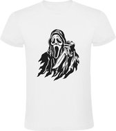 Scream Heren t-shirt | horror | ghostface | film | grappig | cadeau | Wit