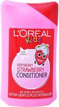 Voedende Conditioner Kids L'Oreal Make Up (250 ml) Aardbei