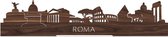 Standing Skyline Rome Notenhout - 60 cm - Woondecoratie design - Decoratie om neer te zetten - WoodWideCities