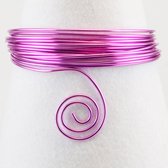 Vaessen Creative Aluminium Draad - 3mm - ±26m - 500g - Lavendel