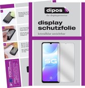 dipos I 6x Beschermfolie helder compatibel met Vivo Y73s 5G Folie screen-protector (expres kleiner dan het glas omdat het gebogen is)