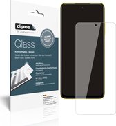 dipos I 2x Pantserfolie helder compatibel met Poco M3 Pro 5G Beschermfolie 9H screen-protector (expres kleiner dan het glas omdat het gebogen is)