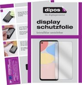 dipos I 2x Beschermfolie helder geschikt voor Google Pixel 4a 5G Folie screen-protector (expres kleiner dan het glas omdat het gebogen is)