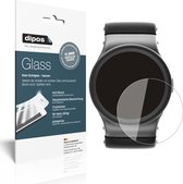 dipos I 2x Pantserfolie helder compatibel met 42 mm Diameter Klok Beschermfolie 9H screen-protector