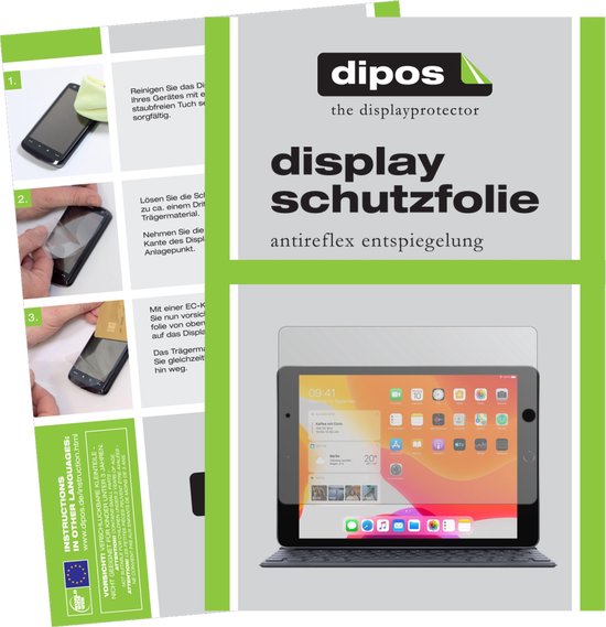dipos I 2x Film de protection mat compatible avec Apple iPad 10,2