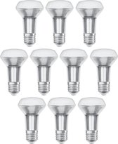 10 stuks Osram led reflectorlamp R63 E27 4.3W 2700K Niet dimbaar