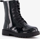 Blue Box meisjes lak veterboots - Zwart - Maat 27