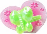 ring vlinder meisjes 2 cm groen