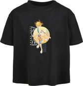 Looney Tunes Space Jam: A New Legacy - Space Jam Lola Playing Cropped Kinder T-shirt - Kids 158 - Zwart